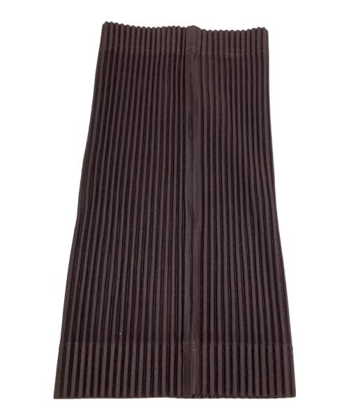 HOMME PLISSE ISSEY MIYAKE（オム プリッセ イッセイ ミヤケ）HOMME PLISSE ISSEY MIYAKE (オム プリッセ イッセイ ミヤケ) PLEATS BAND ブラウンの古着・服飾アイテム