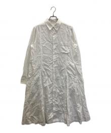 COMME des GARCONS COMME des GARCONS（コムデギャルソン コムデギャルソン）の古着「シャツワンピース」｜ホワイト
