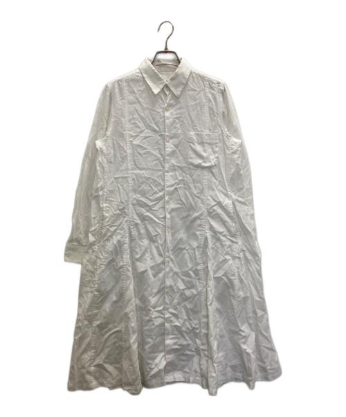 COMME des GARCONS COMME des GARCONS（コムデギャルソン コムデギャルソン）COMME des GARCONS COMME des GARCONS (コムデギャルソン コムデギャルソン) シャツワンピース ホワイト サイズ:Sの古着・服飾アイテム