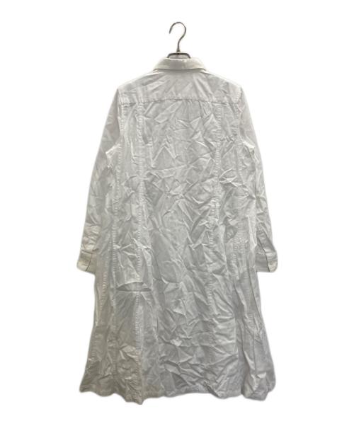 COMME des GARCONS COMME des GARCONS（コムデギャルソン コムデギャルソン）COMME des GARCONS COMME des GARCONS (コムデギャルソン コムデギャルソン) シャツワンピース ホワイト サイズ:Sの古着・服飾アイテム