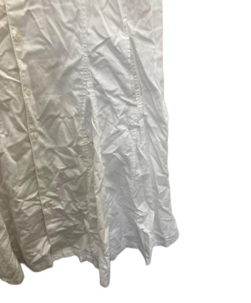 COMME des GARCONS COMME des GARCONS（コムデギャルソン コムデギャルソン）COMME des GARCONS COMME des GARCONS (コムデギャルソン コムデギャルソン) シャツワンピース ホワイト サイズ:Sの古着・服飾アイテム