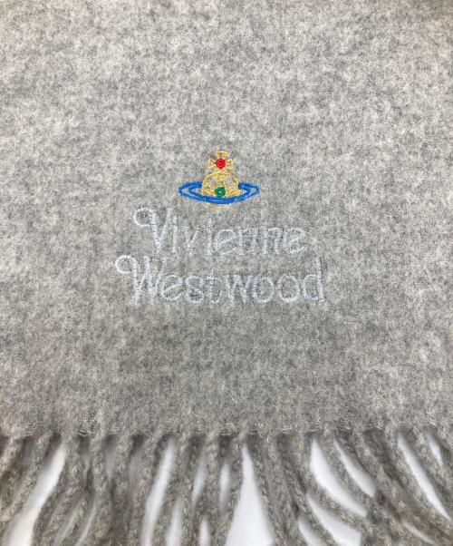 Vivienne Westwood（ヴィヴィアンウエストウッド）Vivienne Westwood (ヴィヴィアンウエストウッド) ロゴストール グレーの古着・服飾アイテム