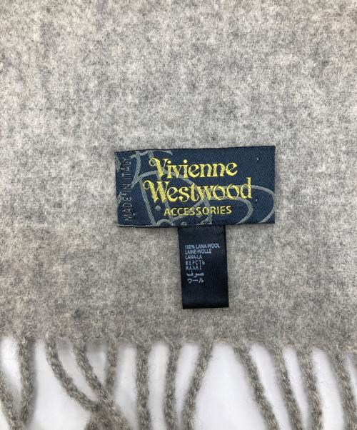Vivienne Westwood（ヴィヴィアンウエストウッド）Vivienne Westwood (ヴィヴィアンウエストウッド) ロゴストール グレーの古着・服飾アイテム