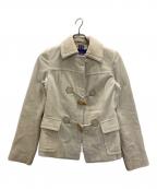 BURBERRY BLUE LABELバーバリー ブルー レーベル）の古着「コーデュロイジャケット」｜ホワイト