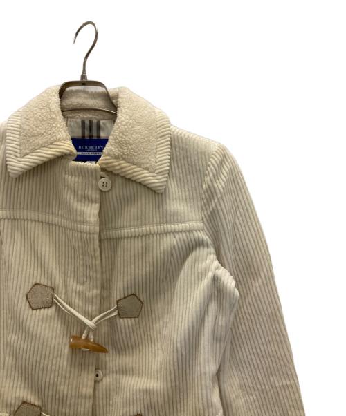BURBERRY BLUE LABEL（バーバリー ブルー レーベル）BURBERRY BLUE LABEL (バーバリー ブルー レーベル) コーデュロイジャケット ホワイト サイズ:38の古着・服飾アイテム