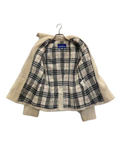 BURBERRY BLUE LABEL（バーバリー ブルー レーベル）BURBERRY BLUE LABEL (バーバリー ブルー レーベル) コーデュロイジャケット ホワイト サイズ:38の古着・服飾アイテム