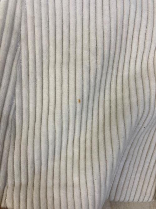 BURBERRY BLUE LABEL（バーバリー ブルー レーベル）BURBERRY BLUE LABEL (バーバリー ブルー レーベル) コーデュロイジャケット ホワイト サイズ:38の古着・服飾アイテム