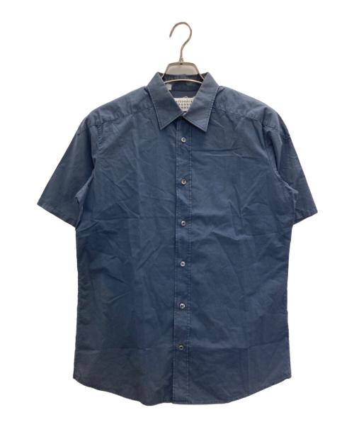 MARTIN MARGIELA（マルタン・マルジェラ）MARTIN MARGIELA (マルタン・マルジェラ) 半袖シャツ ブルー サイズ:46の古着・服飾アイテム