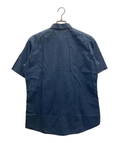 MARTIN MARGIELA（マルタン・マルジェラ）MARTIN MARGIELA (マルタン・マルジェラ) 半袖シャツ ブルー サイズ:46の古着・服飾アイテム
