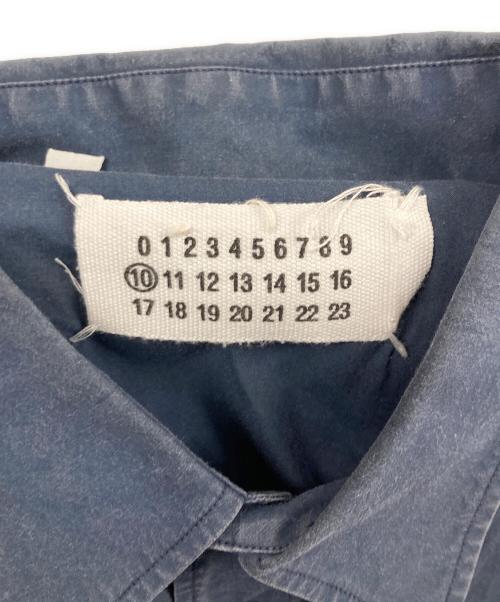 MARTIN MARGIELA（マルタン・マルジェラ）MARTIN MARGIELA (マルタン・マルジェラ) 半袖シャツ ブルー サイズ:46の古着・服飾アイテム