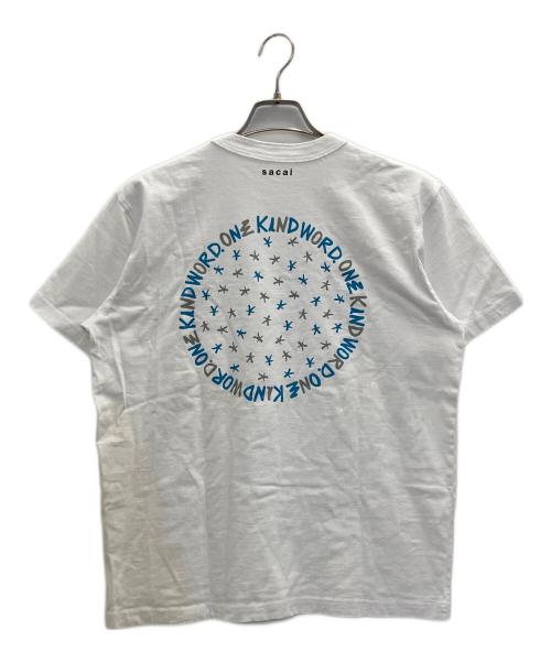 sacai（サカイ）sacai (サカイ) サークルスター Tシャツ ホワイト サイズ:表記なしの古着・服飾アイテム