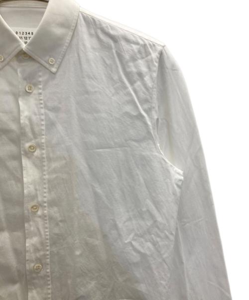 Maison Martin Margiela（メゾンマルタンマルジェラ）Maison Martin Margiela (メゾンマルタンマルジェラ) ボタンダウンシャツ ホワイト サイズ:44の古着・服飾アイテム