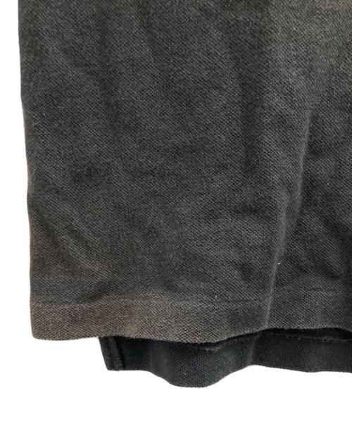 PLAY COMME des GARCONS（プレイコムデギャルソン）PLAY COMME des GARCONS (プレイコムデギャルソン) ポロシャツ ブラック サイズ:Mの古着・服飾アイテム