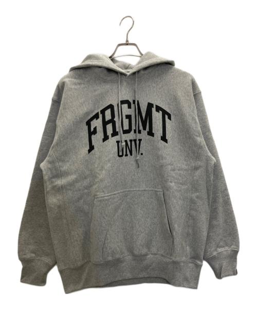 FRAGMENT DESIGN（フラグメントデザイン）FRAGMENT DESIGN (フラグメントデザイン) FRGMT UNV SWEAT HOODIE グレー サイズ:Ｌの古着・服飾アイテム