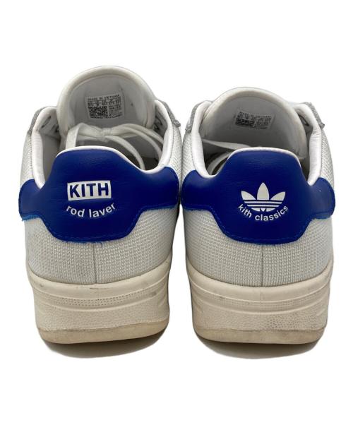adidas（アディダス）adidas (アディダス) ROD LAVER KITH ホワイト サイズ:27.5の古着・服飾アイテム