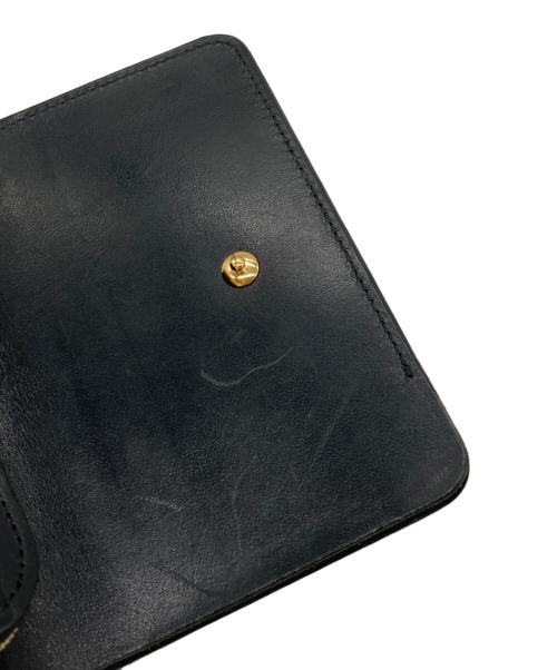 forme（フォルメ）forme (フォルメ) Short Wallet ブラックの古着・服飾アイテム