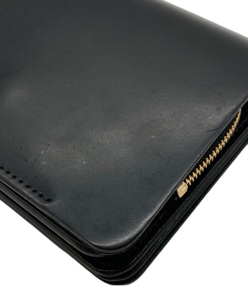 forme（フォルメ）forme (フォルメ) Short Wallet ブラックの古着・服飾アイテム