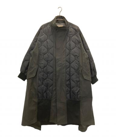 中古・古着通販】etsinta (エシンタ) 切替マキシミリタリーコート