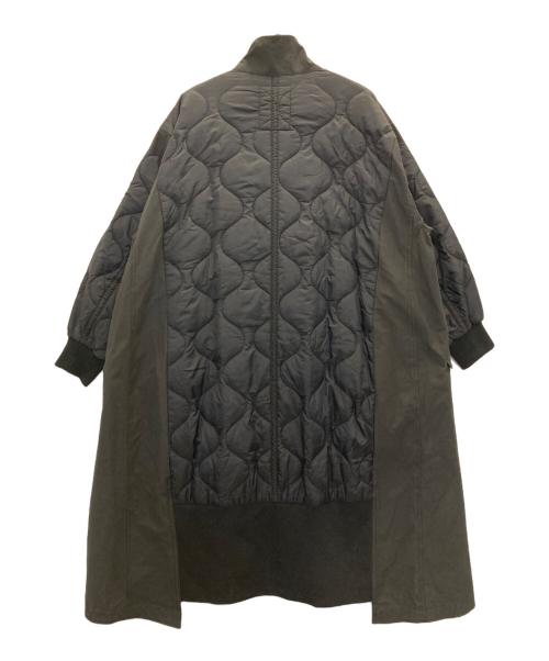 etsinta（エシンタ）etsinta (エシンタ) 切替マキシミリタリーコート ブラック サイズ:1の古着・服飾アイテム