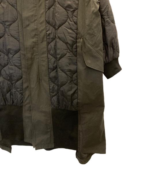 etsinta（エシンタ）etsinta (エシンタ) 切替マキシミリタリーコート ブラック サイズ:1の古着・服飾アイテム