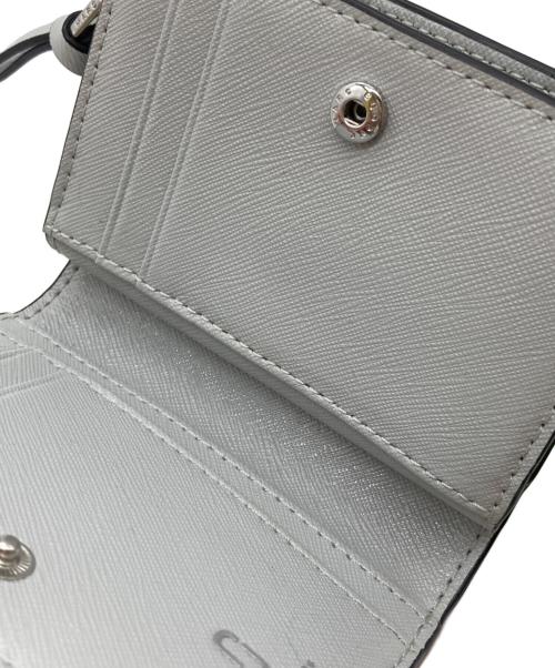 MARC JACOBS（マークジェイコブス）MARC JACOBS (マークジェイコブス) 2つ折り財布 オレンジ×グリーンの古着・服飾アイテム