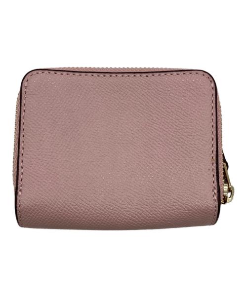 COACH（コーチ）COACH (コーチ) 3つ折り財布 ピンクの古着・服飾アイテム