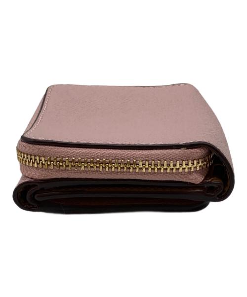 COACH（コーチ）COACH (コーチ) 3つ折り財布 ピンクの古着・服飾アイテム