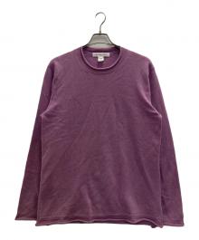 COMME des GARCONS SHIRT（コムデギャルソンシャツ）の古着「ウールロールネックニット」｜パープル
