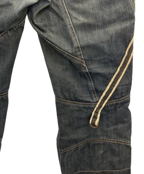 PPFM（ピーピーエフエム）PPFM (ピーピーエフエム) ギミックデニムパンツ インディゴ サイズ:不明の古着・服飾アイテム