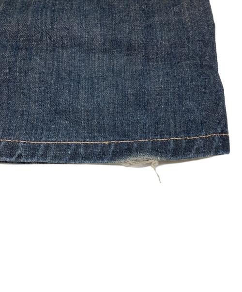 PPFM（ピーピーエフエム）PPFM (ピーピーエフエム) ギミックデニムパンツ インディゴ サイズ:不明の古着・服飾アイテム