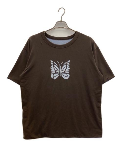 Needles（ニードルズ）Needles (ニードルズ) S/S Reversible Tee ブラウン サイズ:Mの古着・服飾アイテム