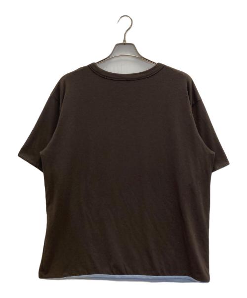 Needles（ニードルズ）Needles (ニードルズ) S/S Reversible Tee ブラウン サイズ:Mの古着・服飾アイテム