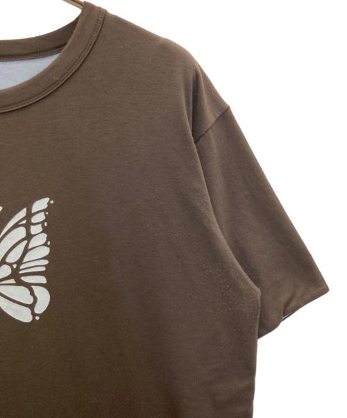 Needles（ニードルズ）Needles (ニードルズ) S/S Reversible Tee ブラウン サイズ:Mの古着・服飾アイテム