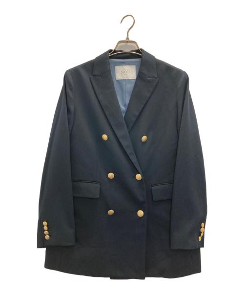 SLOBE IENA（スローブ イエナ）SLOBE IENA (スローブ イエナ) 金釦ダブルブレザー ネイビー サイズ:FREEの古着・服飾アイテム