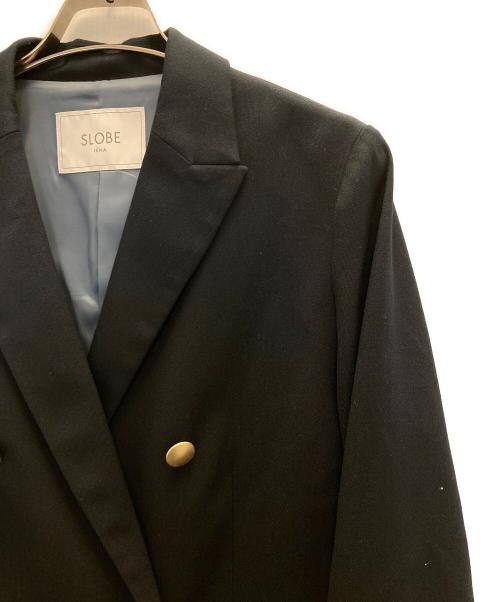 SLOBE IENA（スローブ イエナ）SLOBE IENA (スローブ イエナ) 金釦ダブルブレザー ネイビー サイズ:FREEの古着・服飾アイテム