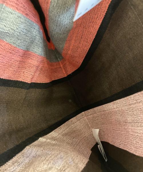 MARNI（マルニ）MARNI (マルニ) FLOWER CAFE HAMMOCK BAG ピンク×ブラウンの古着・服飾アイテム