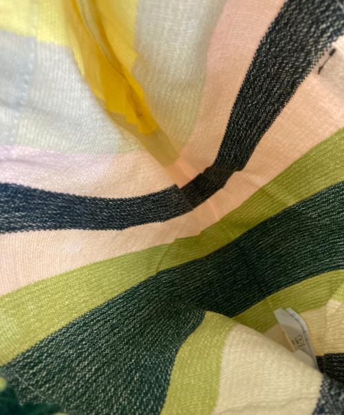 MARNI（マルニ）MARNI (マルニ) FLOWER CAFE HAMMOCK BAG グリーン×イエローの古着・服飾アイテム