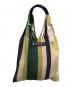 MARNI（マルニ）の古着「FLOWER CAFE HAMMOCK BAG」｜グリーン×イエロー