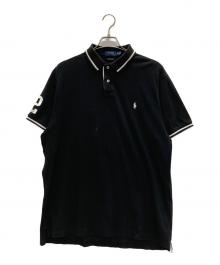 POLO RALPH LAUREN（ポロ・ラルフローレン）の古着「ポロシャツ」｜ブラック