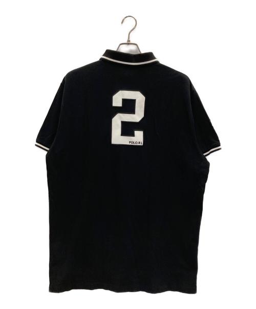 POLO RALPH LAUREN（ポロ・ラルフローレン）POLO RALPH LAUREN (ポロ・ラルフローレン) ポロシャツ ブラック サイズ:XXLの古着・服飾アイテム