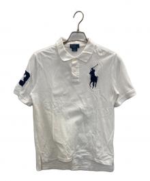 POLO RALPH LAUREN（ポロ・ラルフローレン）の古着「ビッグポニーポロシャツ」｜ホワイト