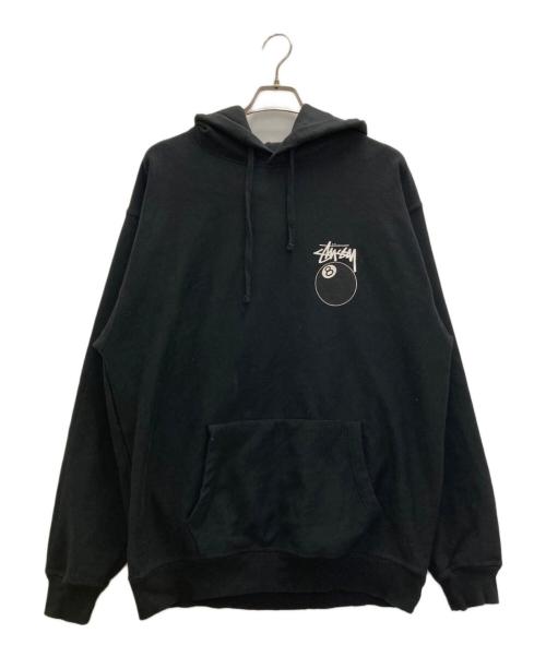 stussy（ステューシー）stussy (ステューシー) プルオーバーパーカー ブラック サイズ:XLの古着・服飾アイテム