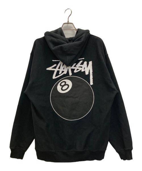 stussy（ステューシー）stussy (ステューシー) プルオーバーパーカー ブラック サイズ:XLの古着・服飾アイテム
