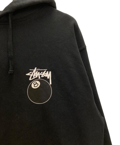 stussy（ステューシー）stussy (ステューシー) プルオーバーパーカー ブラック サイズ:XLの古着・服飾アイテム