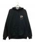 stussy（ステューシー）の古着「プルオーバーパーカー」｜ブラック