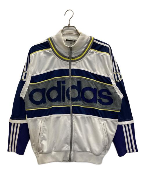 adidas（アディダス）adidas (アディダス) ジップアップジャケット ホワイト サイズ:Sの古着・服飾アイテム