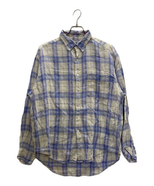 GAP（ギャップ）GAP (ギャップ) リネンシャツ パープル サイズ:Ｌの古着・服飾アイテム