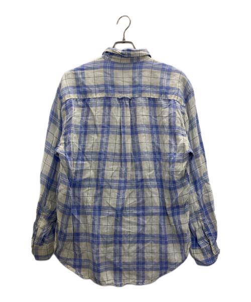 GAP（ギャップ）GAP (ギャップ) リネンシャツ パープル サイズ:Ｌの古着・服飾アイテム