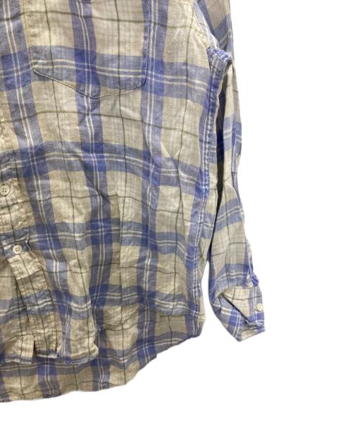 GAP（ギャップ）GAP (ギャップ) リネンシャツ パープル サイズ:Ｌの古着・服飾アイテム