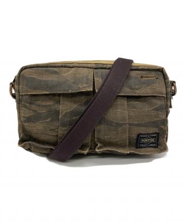 PORTER オリーブグリーン バッグ中古品30年位前の物 中古・古着通販】PORTER (ポーター) GREEN EYE オリーブ｜ブランド